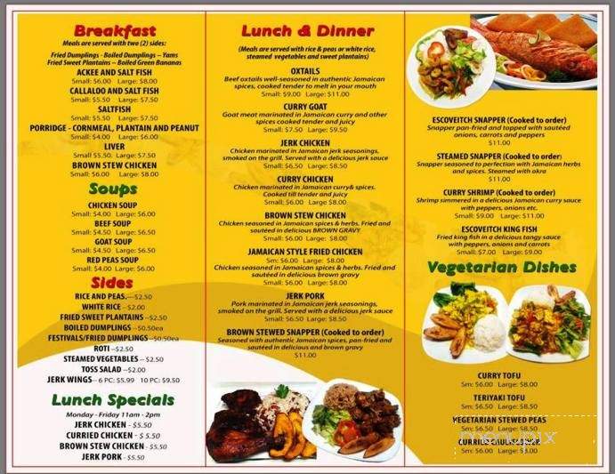 Reggae Riddem - Apopka, FL menu_pic