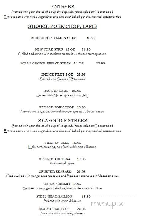 Torino's Italian Ristorante - Placerville, CA menu_pic