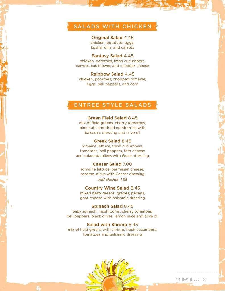 Cafe Assorti - Arlington, VA menu_pic