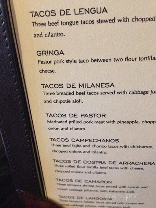 La Bikina - The Woodlands, TX menu_pic