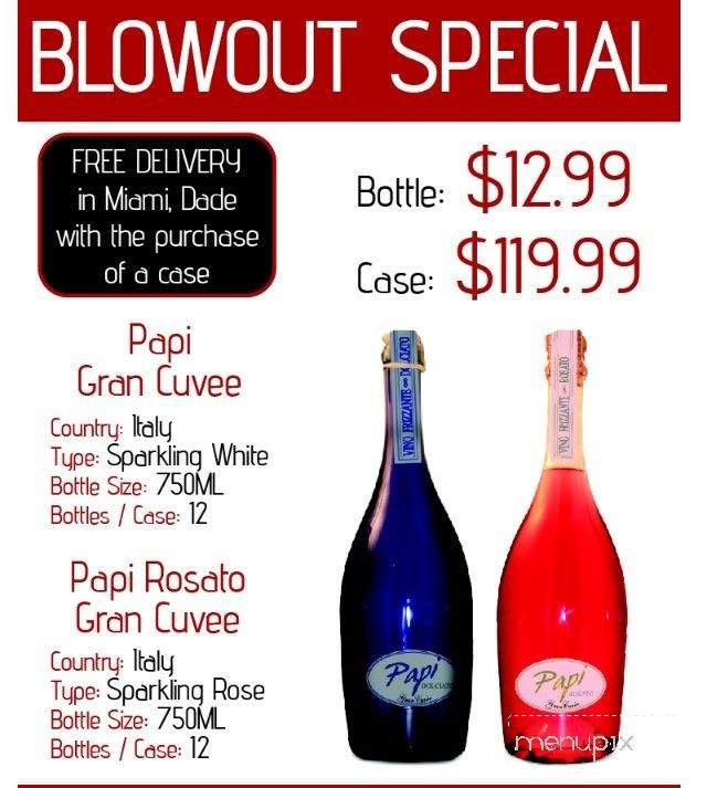 D'Cata Wine Shop at Hammocks - Miami, FL menu_pic