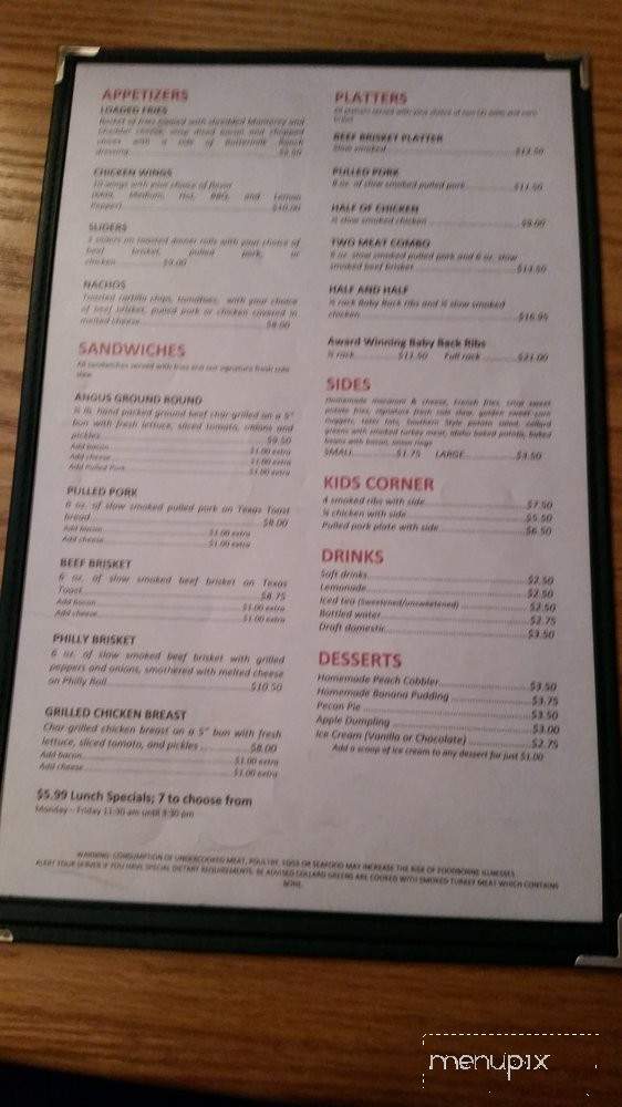 Firedog BBQ and Brew - Fort Lauderdale, FL menu_pic