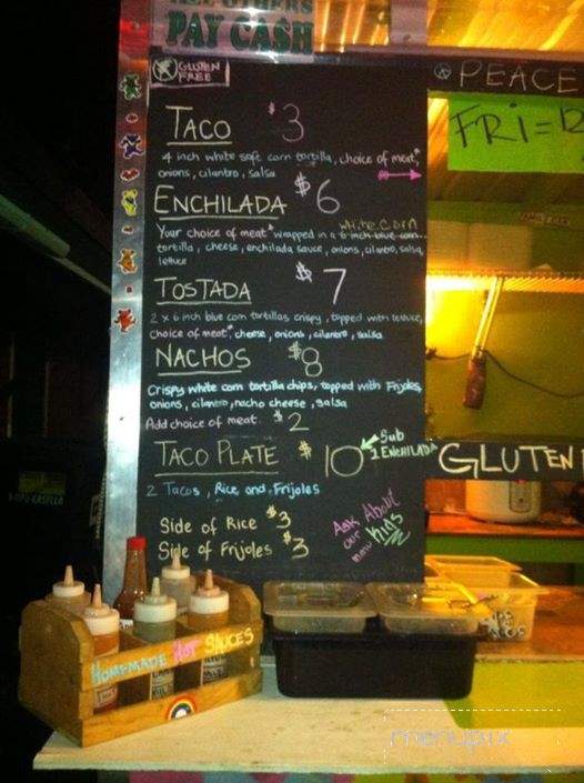 Main Street Tacos - Bristol, VT menu_pic
