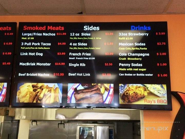 Rays BBQ - Huntington Park, CA menu_pic