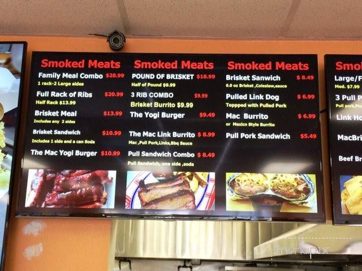 Rays BBQ - Huntington Park, CA menu_pic
