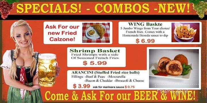 Vibonati Restaurant and Pizzeria - Orlando, FL menu_pic