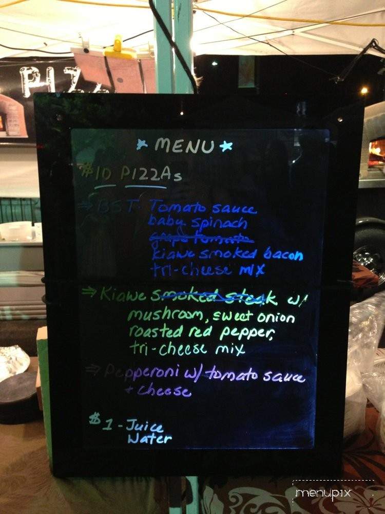 Kiawe Pizza - Aiea, HI menu_pic