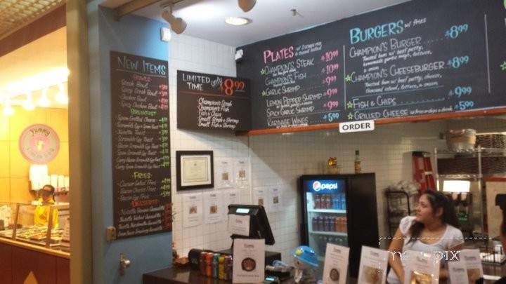 Champions Steak & Seafood - Aiea, HI menu_pic