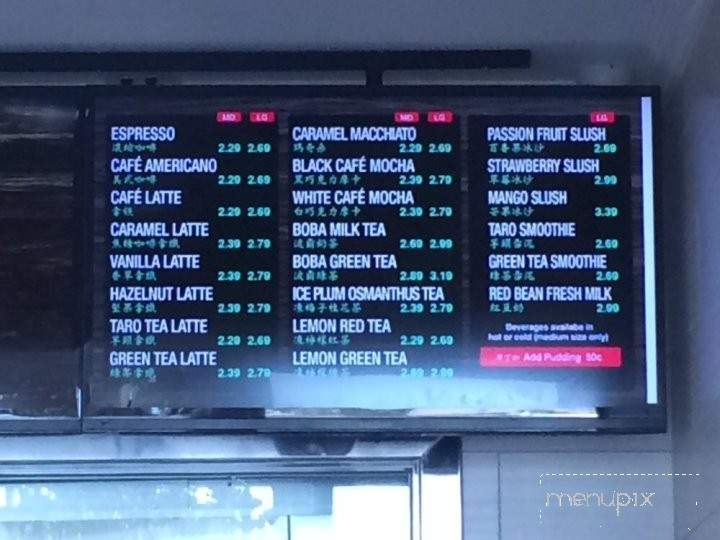 Little Swan Bakery - Alhambra, CA menu_pic