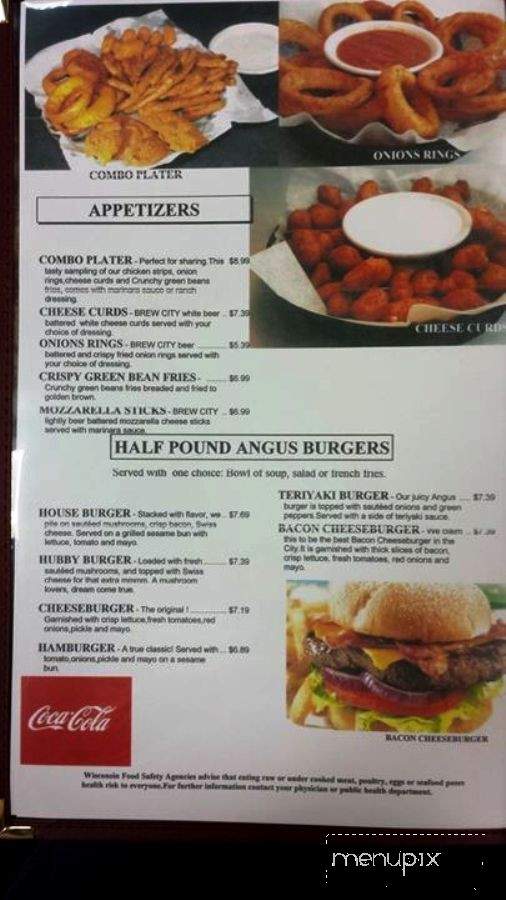 Amery Family Restaurant - Amery, WI menu_pic