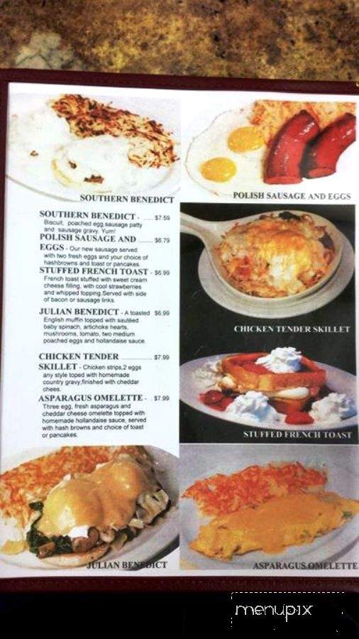 Amery Family Restaurant - Amery, WI menu_pic