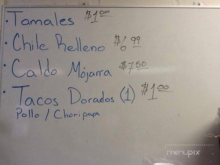 Taqueria menu_pic