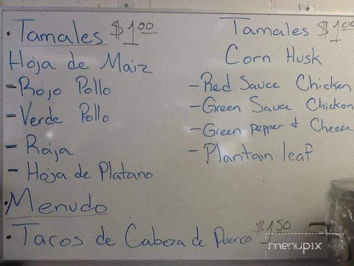 Taqueria menu_pic