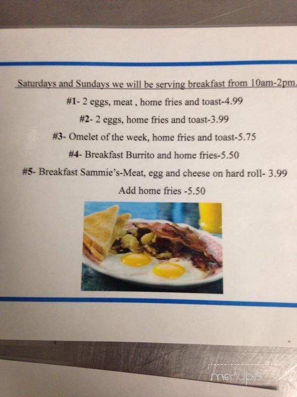 Beachside Grill - Angola, NY menu_pic