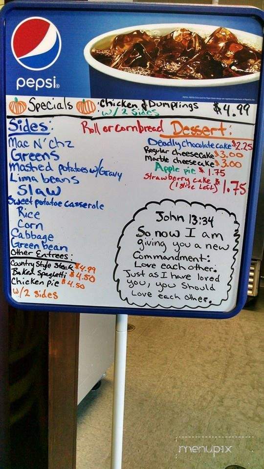 Jeri's Diner of Asheboro - Asheboro, NC menu_pic