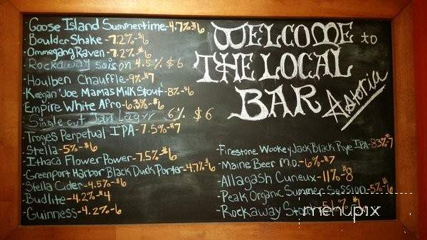 The Local - Astoria, NY menu_pic