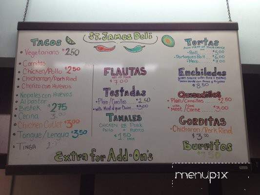 St James Deli - Astoria, NY menu_pic