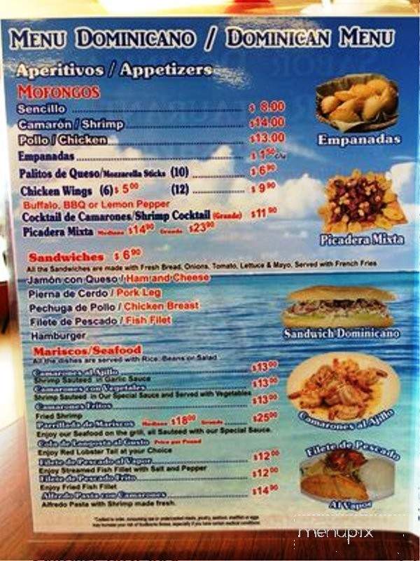 Sabor Dominicano - Atlanta, GA menu_pic