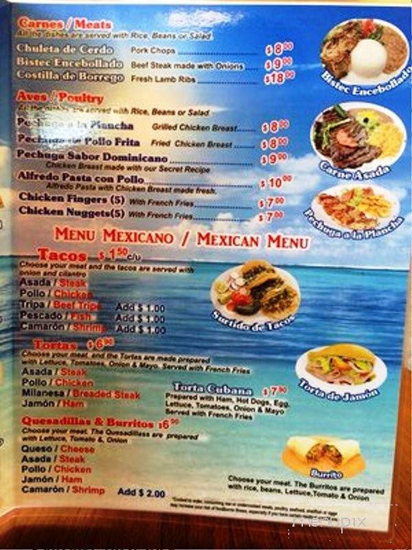 Sabor Dominicano - Atlanta, GA menu_pic