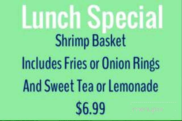 Blue Anchor Seafood and Grill - Bainbridge, GA menu_pic