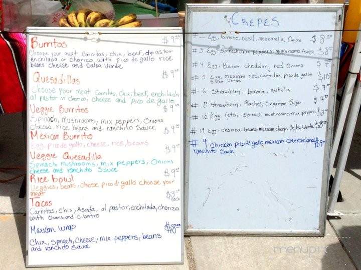 El Taco Loco and Crepes - Baltimore, MD menu_pic