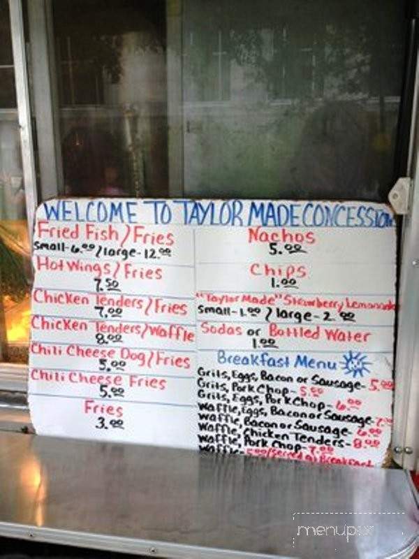 Taylormade Gourmet - Baton Rouge, LA menu_pic