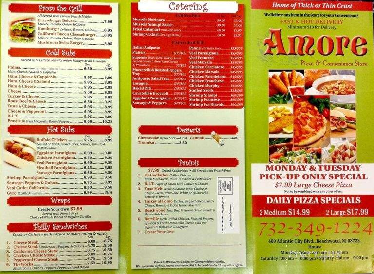 /380339995/Amore-Pizza-and-Food-Store-Beachwood-NJ - Beachwood, NJ