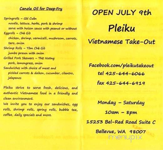 /380347780/Pleiku-Take-Out-Bellevue-WA - Bellevue, WA