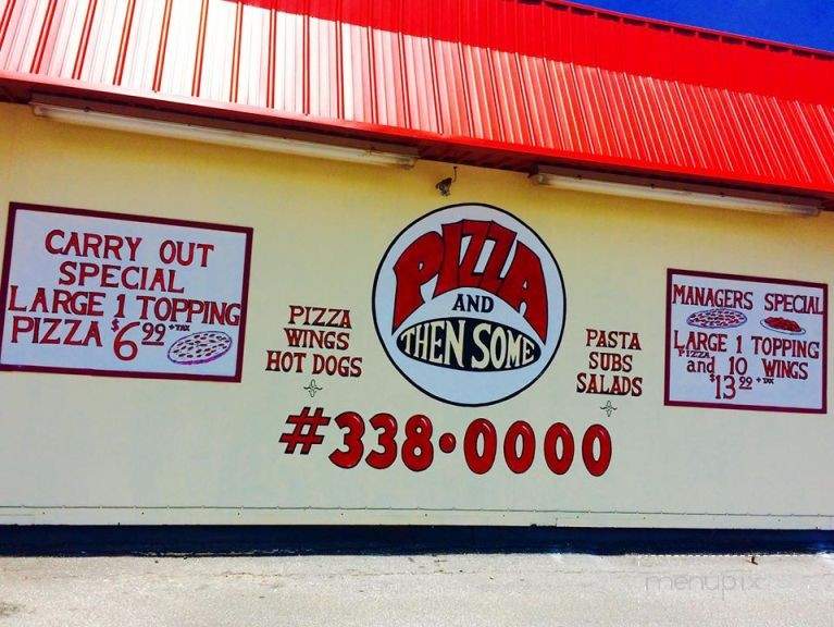 Pizza and Then Some - Belton, SC menu_pic