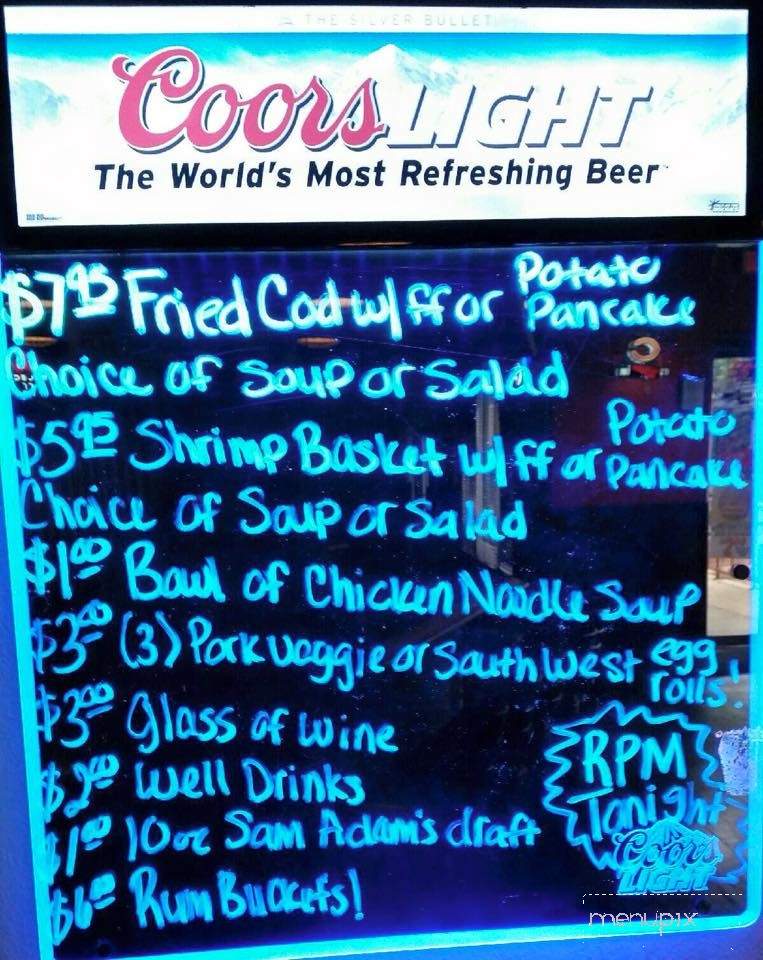 Backstop Bar & Grill - Belvidere, IL menu_pic