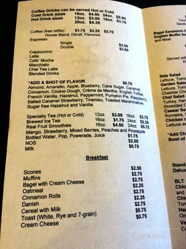 Time For Coffee - Belvidere, IL menu_pic
