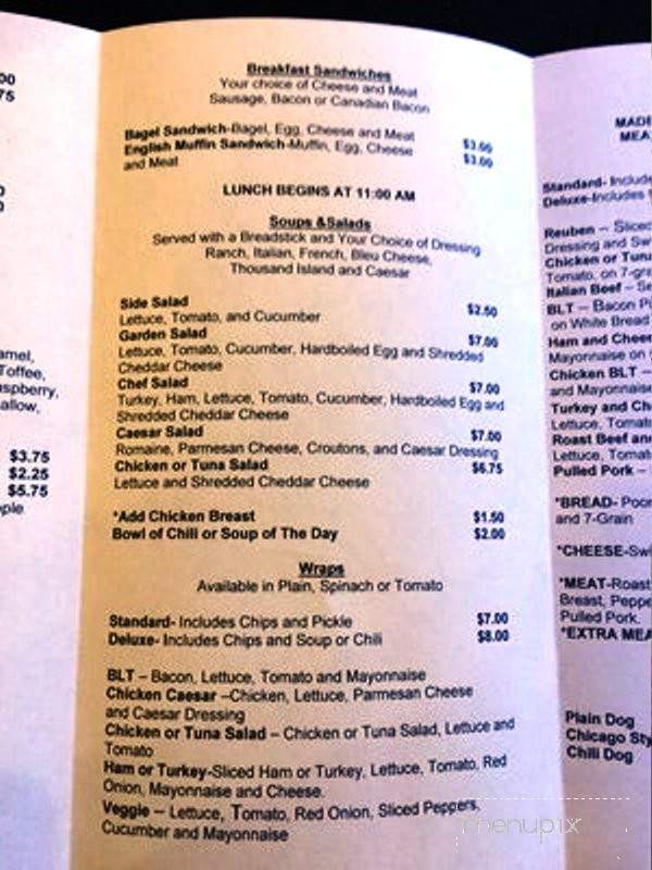 Time For Coffee - Belvidere, IL menu_pic