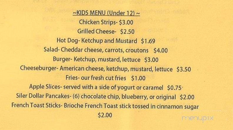 Hay Creek Snack Shack - Birdsboro, PA menu_pic