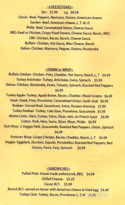 Hay Creek Snack Shack - Birdsboro, PA menu_pic