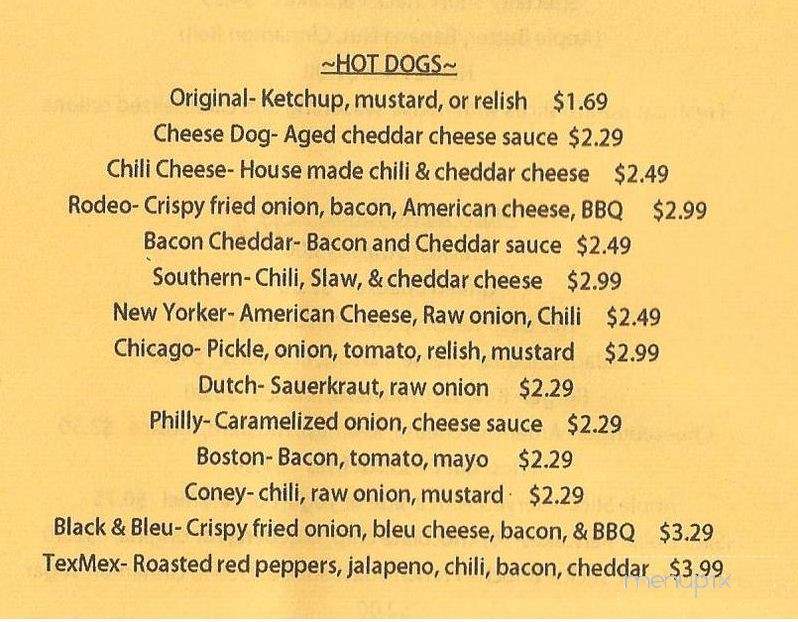 Hay Creek Snack Shack - Birdsboro, PA menu_pic