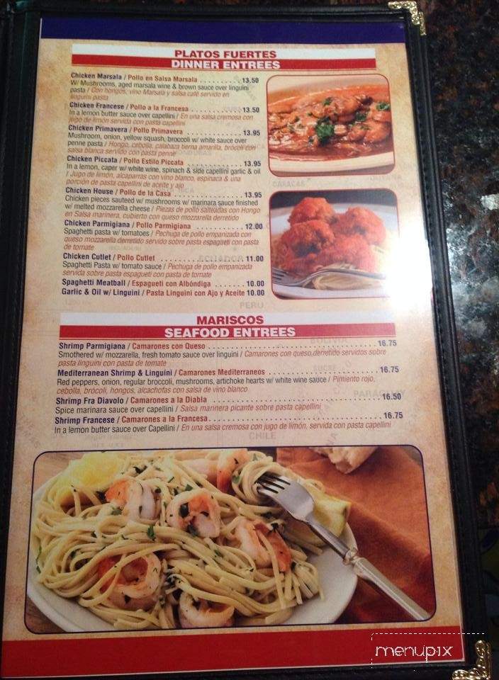 Latin American Cuisine - Boonton Township, NJ menu_pic