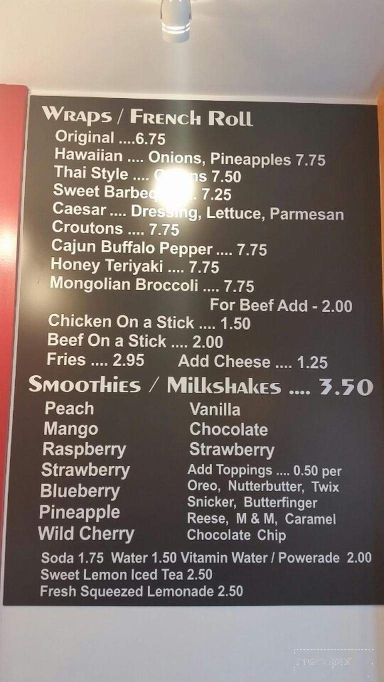 Just Steaks - Dorchester Center, MA menu_pic