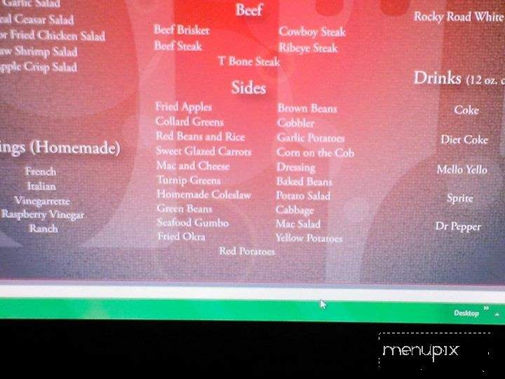 Big Easy Soulfood - Bowling Green, KY menu_pic