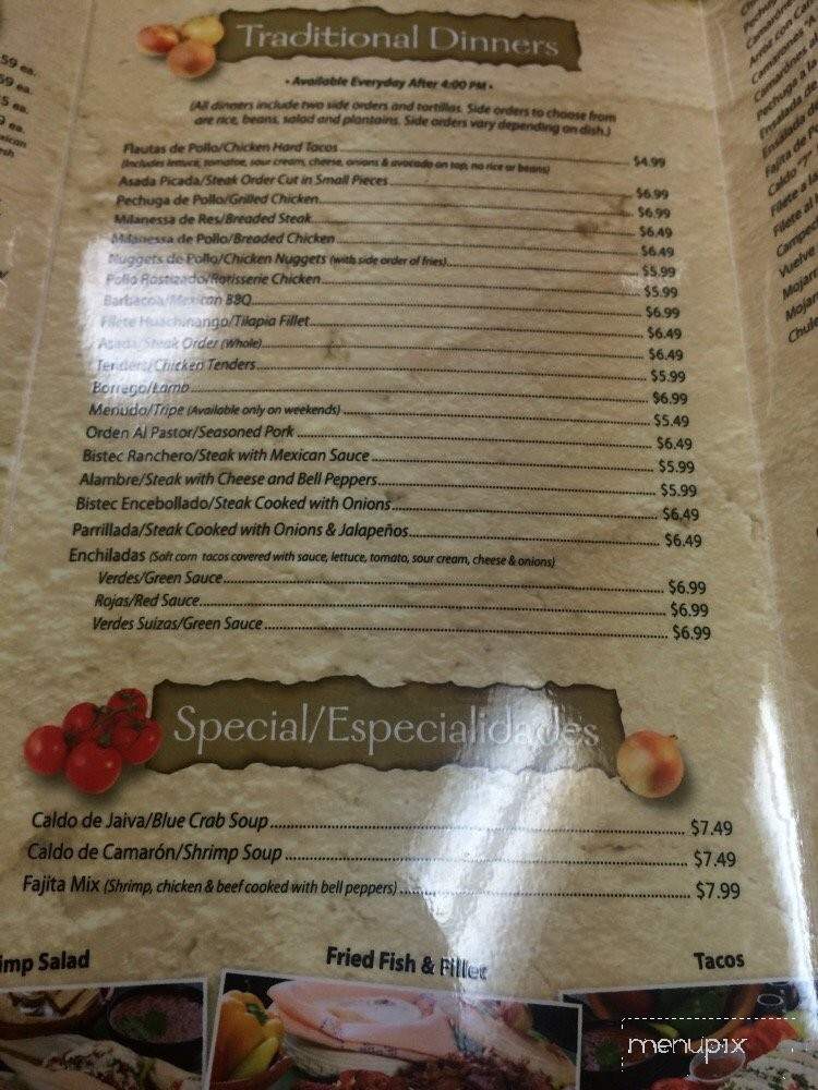 Acapulco Tropical Mexican Deli-n-Bradenton - Bradenton, FL menu_pic