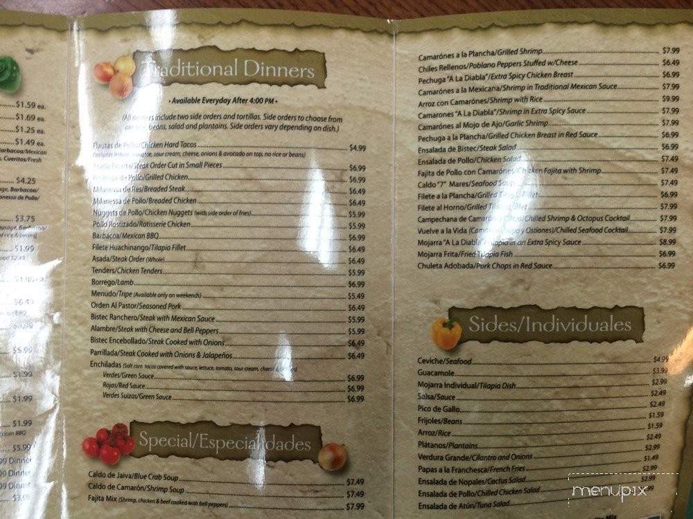 Acapulco Tropical Mexican Deli-n-Bradenton - Bradenton, FL menu_pic