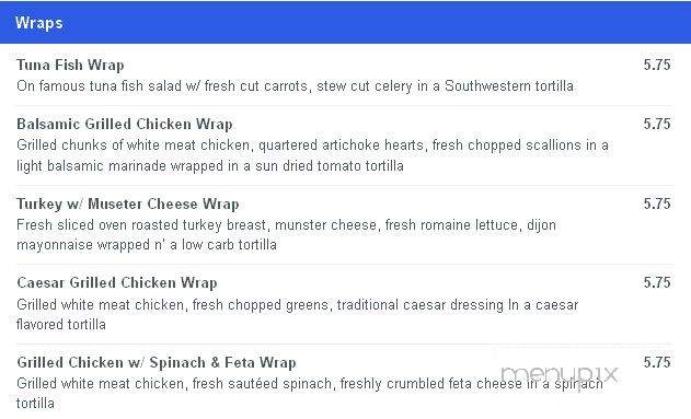 Brooklyn Bagel Works - Brooklyn, NY menu_pic