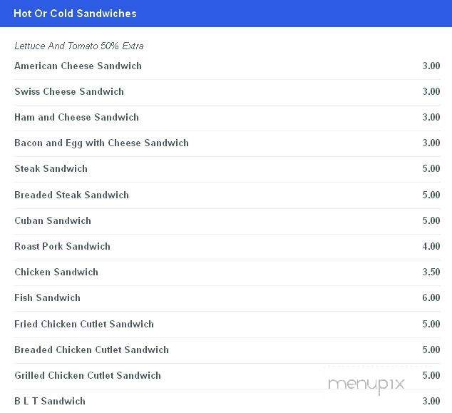 Mi Parador Restaurant - Brooklyn, NY menu_pic