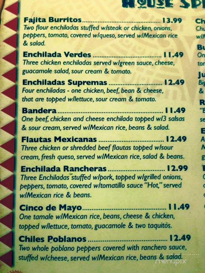 Don Juan Mexican Bar and Grill - Buffalo, NY menu_pic