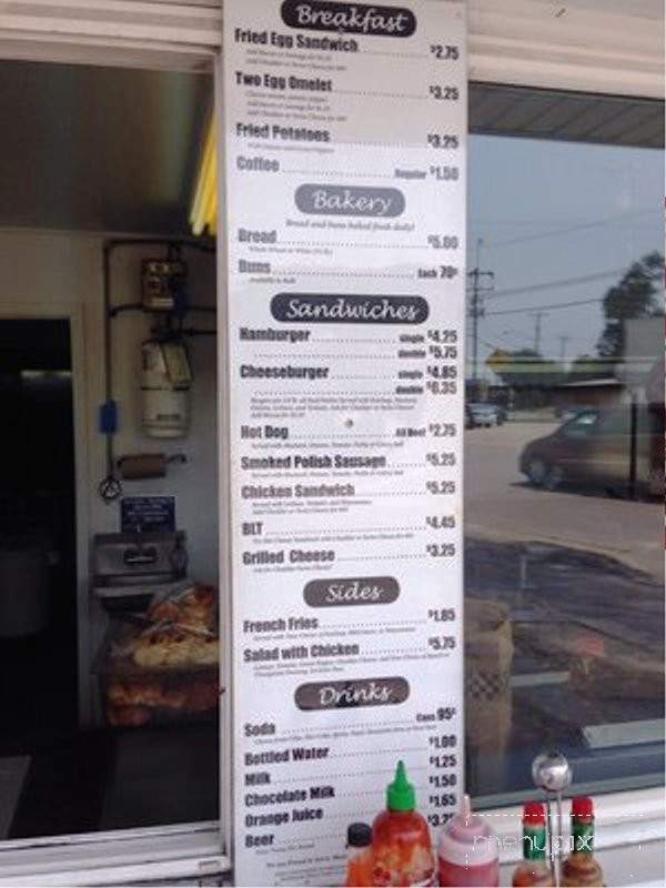 Allen's Triangle Restaurant - Burlington, WI menu_pic