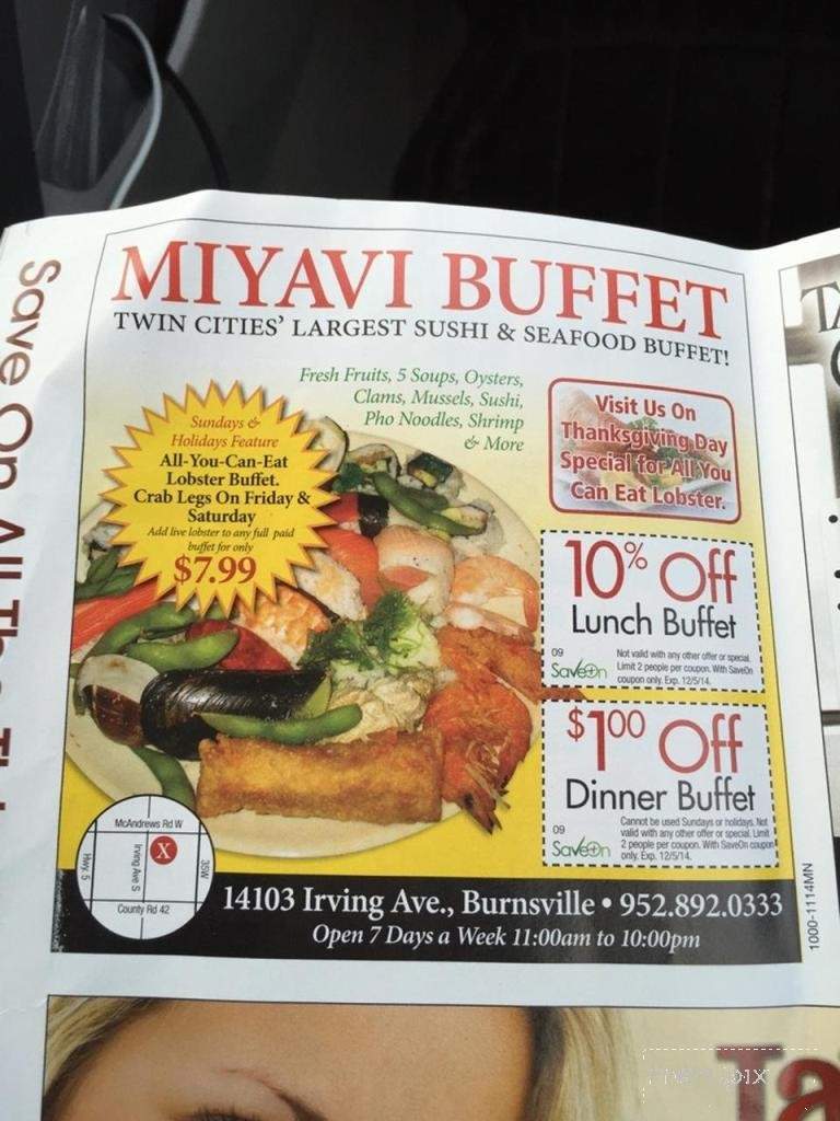 /380334324/Miyavi-Buffet-Burnsville-MN - Burnsville, MN