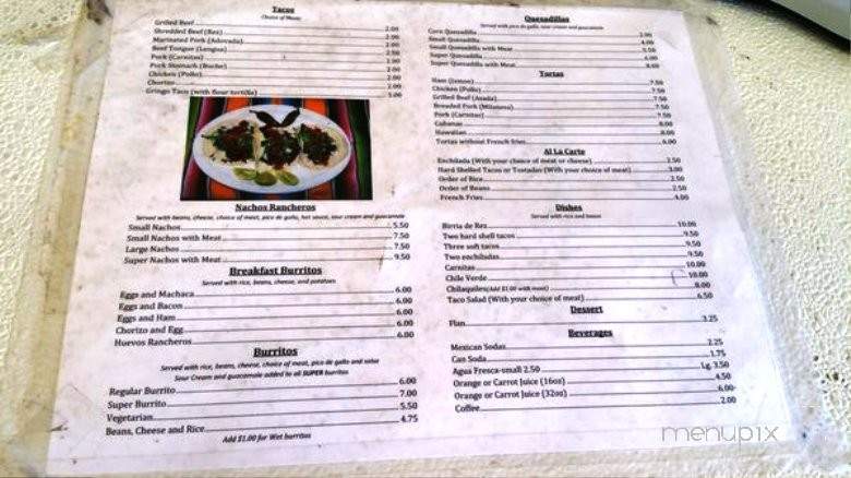 /380337652/Taqueria-Diaz-Menu-Byron-CA - Byron, CA