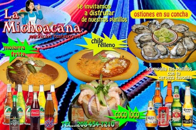 La Michoacana Mexican Restaurant - Caldwell, ID menu_pic