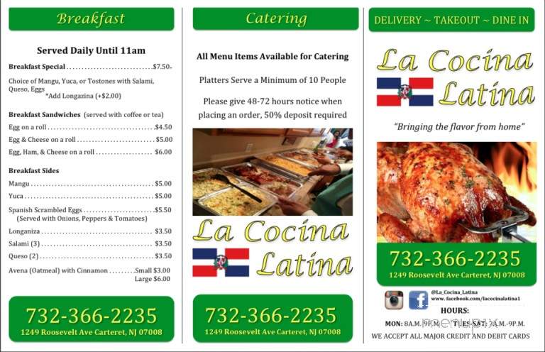 /380341658/La-Cocina-Latina-Carteret-NJ - Carteret, NJ