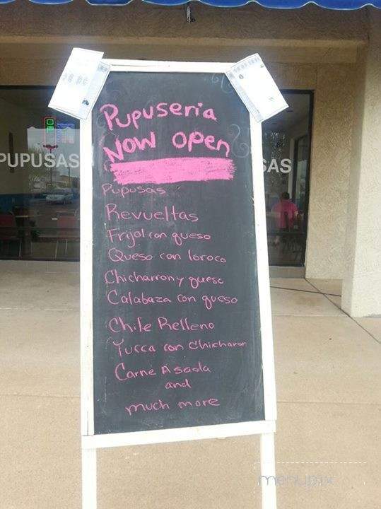 Pupuseria Santa Tecla Restaurant - Casa Grande, AZ menu_pic