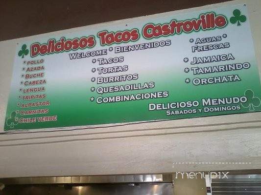 /380337174/Deliciosos-Tacos-Castroville-Menu-Castroville-CA - Castroville, CA